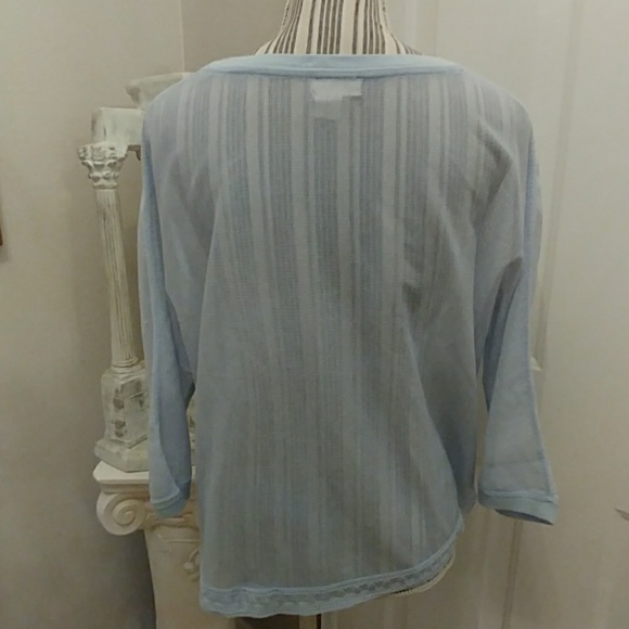 Anthropologie-Meadow Rue Embroidered Woven Top - Picture 6 of 8